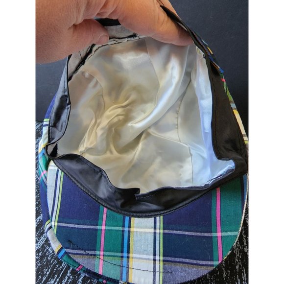 Vintage Plaid Newsboy Hat by Pendleton Size Medium - Picture 5 of 6